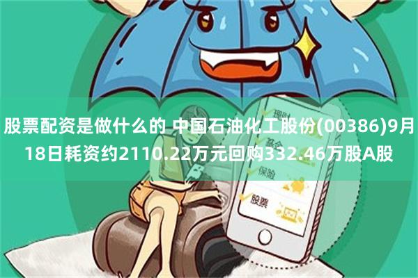 股票配资是做什么的 中国石油化工股份(00386)9月18日耗资约2110.22万元回购332.46万股A股