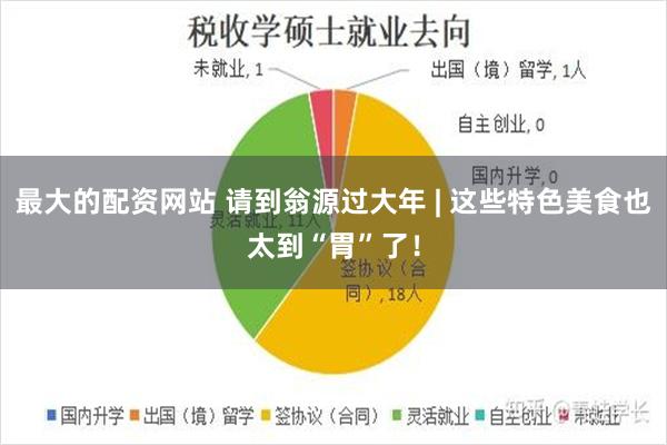 最大的配资网站 请到翁源过大年 | 这些特色美食也太到“胃”了！